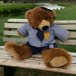 My Pawfect Bear Plush Stuffed Animal Toy Doll Bear Pawtrol Officer Outfit Soft